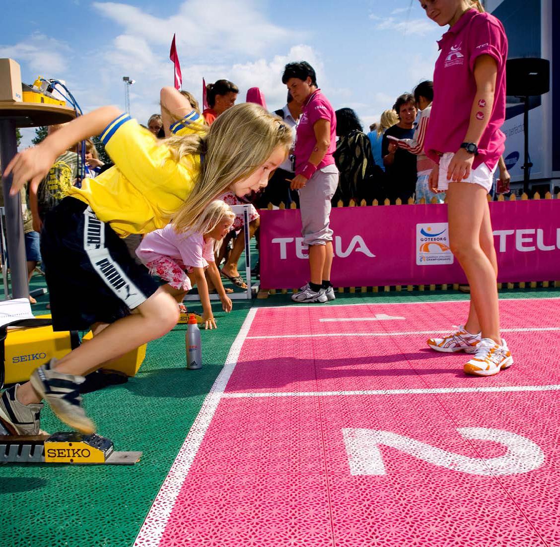 runningtrack löparbana bergo unisport