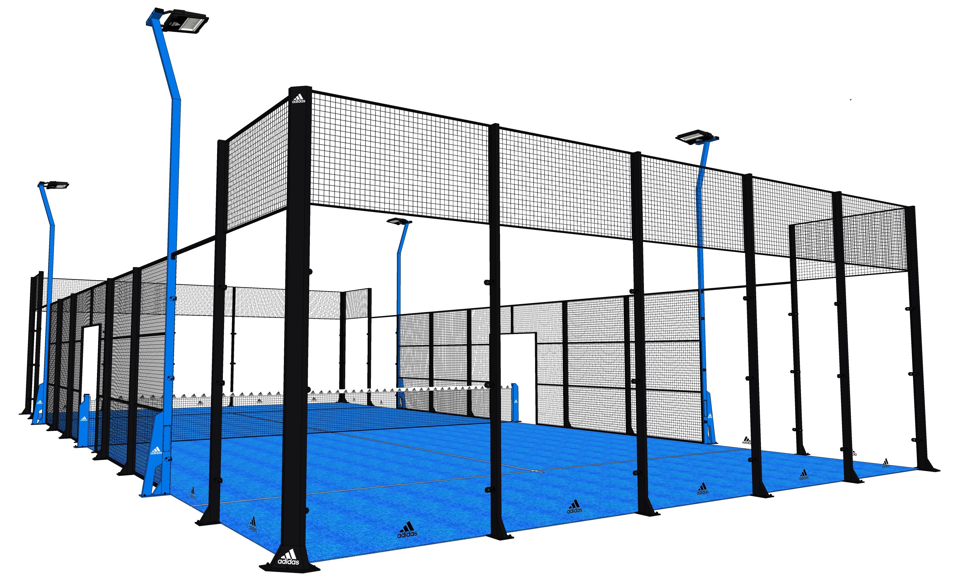 unisport padelbana adidas fx