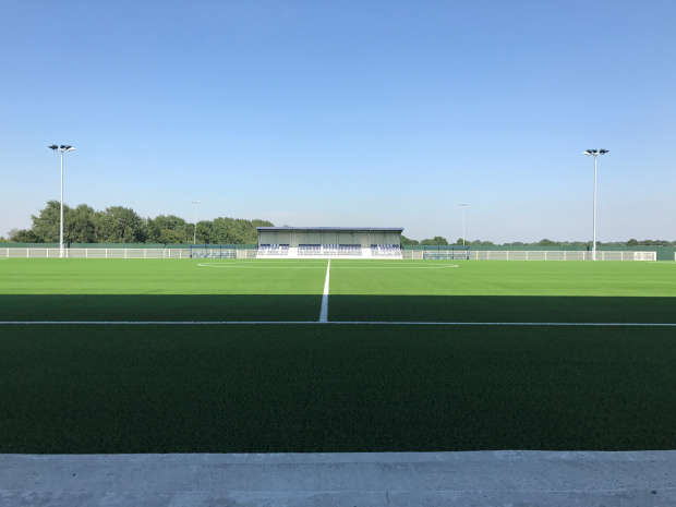 artificial turf grass saltex drop unisport parkside aveley football club england
