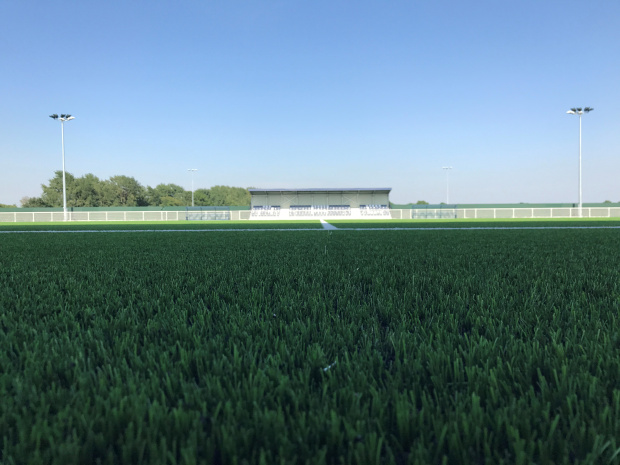 artificial turf grass saltex drop unisport parkside aveley football club england