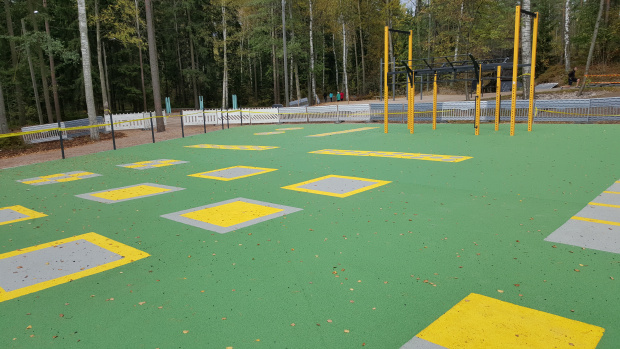 Valettava turva-alusta Unisport
