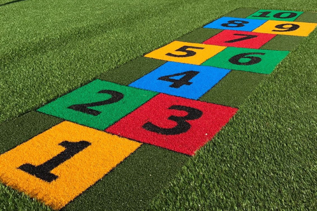 signgrass symboler konstgräs unisport