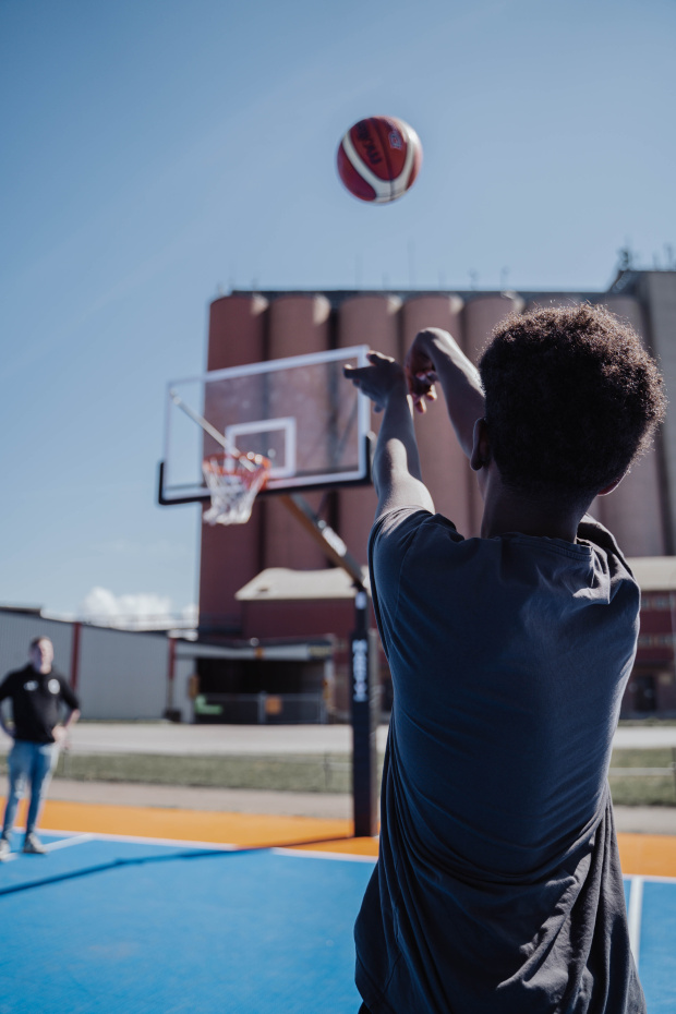 en sportslig chans saltex bergo sportgolv 