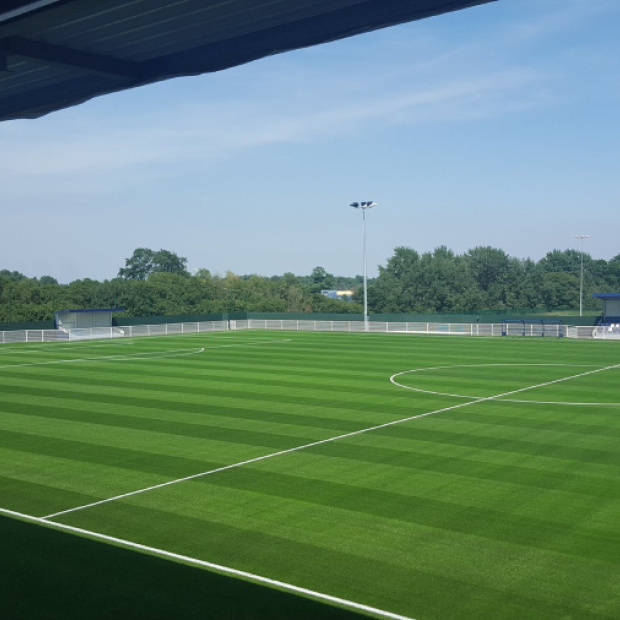 artificial turf grass saltex drop unisport parkside aveley football club england