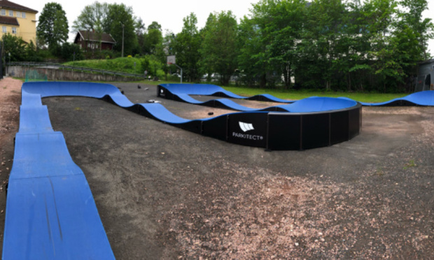 pumptrack fra Saltex mobil