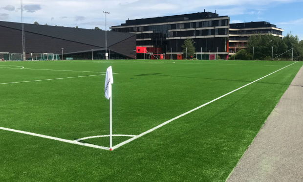 miljøvennlig kunstgress Saltex fram larvik postnord-ligaen