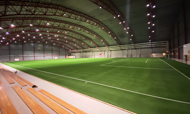 Østfoldhallen kunstgress inne