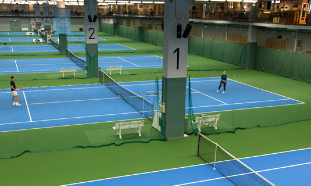 salkhallen tennisunderlag greenset Saltex