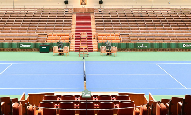 kungliga tennishallen greenset tennisunderlag Saltex