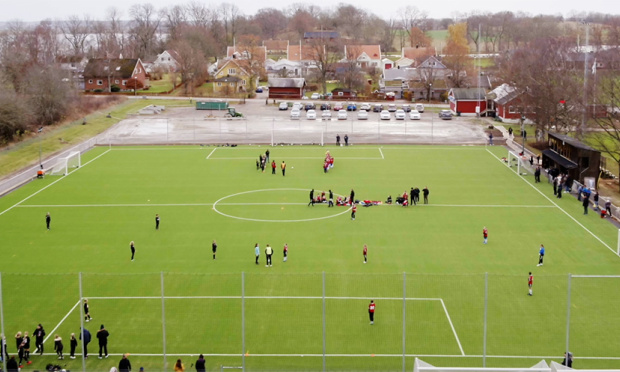 kungsbrohov konstgräs fotboll bioflex infill Saltex