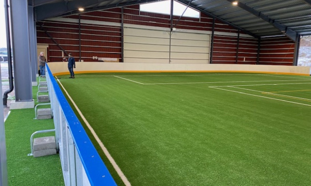 arena för fotboll och isbana stora mellby Saltex