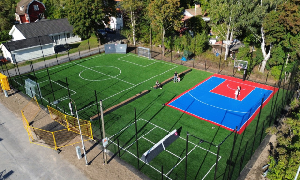 aktivitetsytor huddinge kommun Saltex spontanidrott